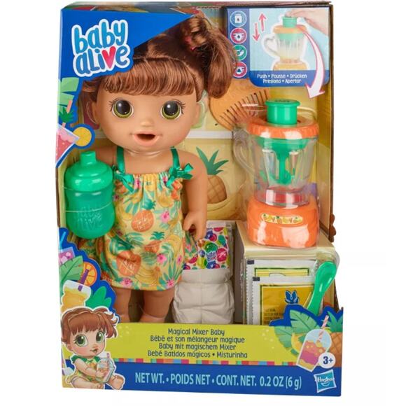 Baby Alive Magical Mixer Baby Doll - Pineapple Treat - Picture 1 of 2